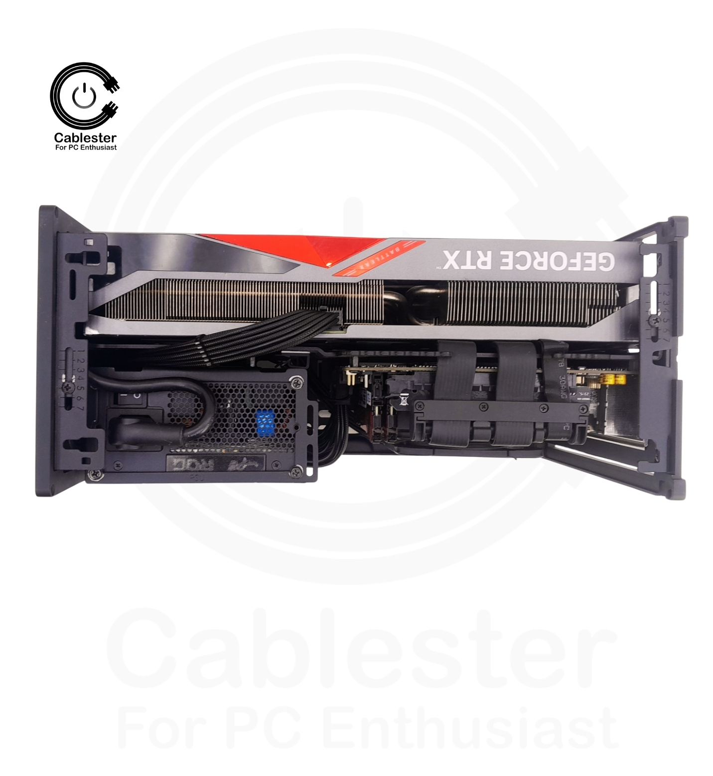 Sideway (Toward Front Panel)